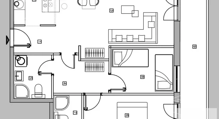 Trosoban stan | 4zida
