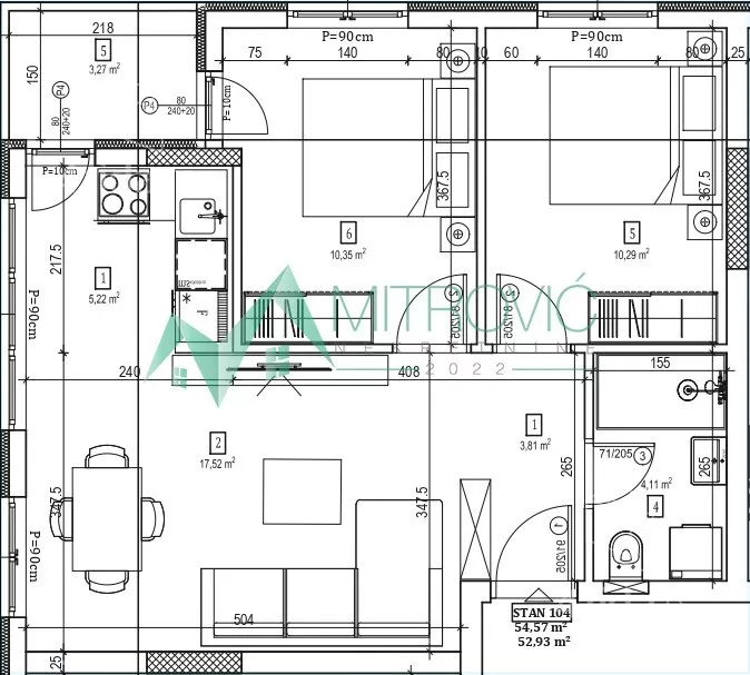 Dvoiposoban stan | 4zida
