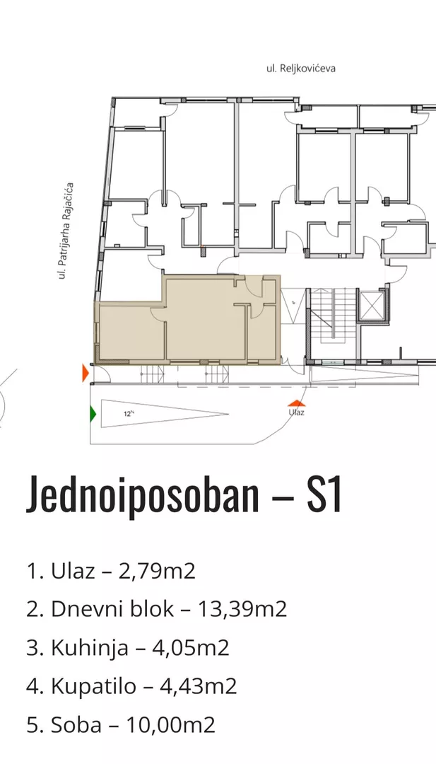 Jednoiposoban stan | 4zida