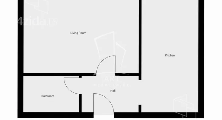 Jednosoban stan | 4zida