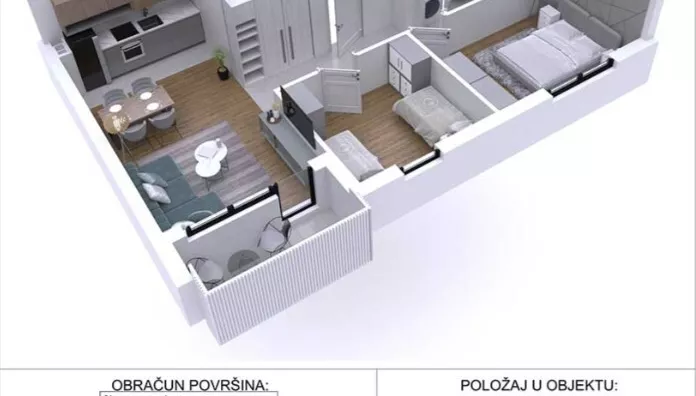 Trosoban stan | 4zida
