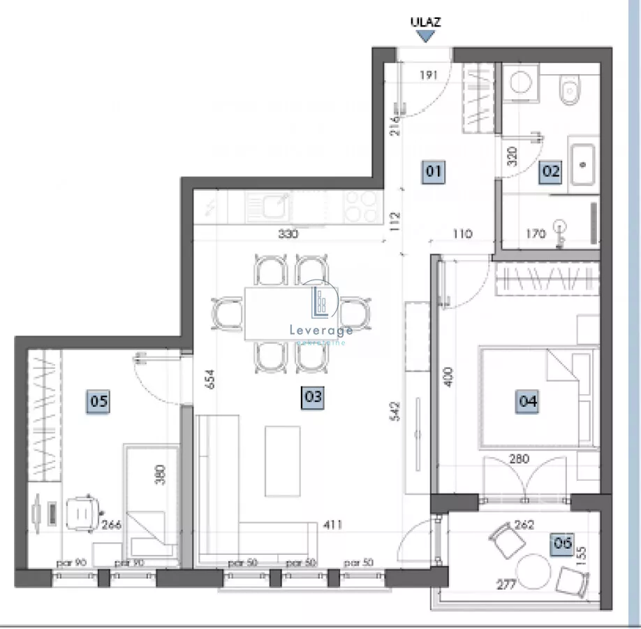 Dvoiposoban stan | 4zida
