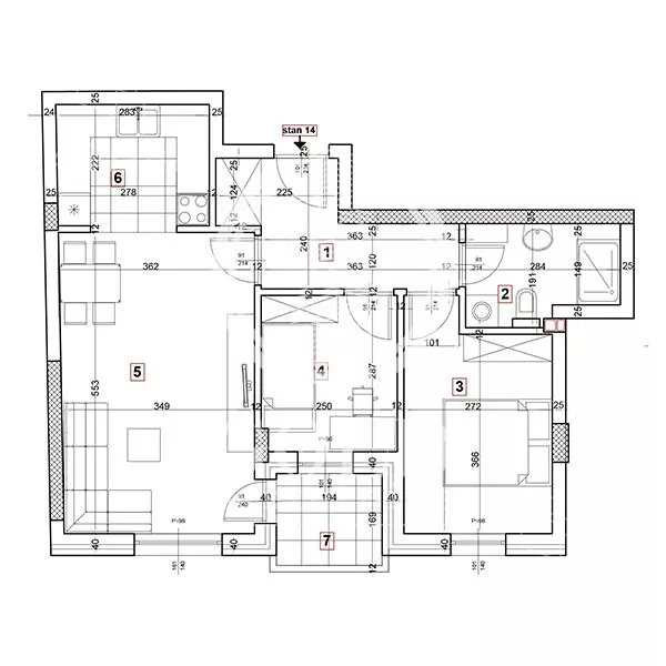 Dvoiposoban stan | 4zida