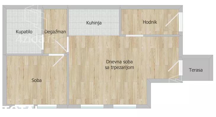 Dvosoban stan | 4zida