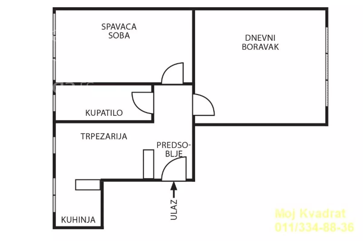 Dvosoban stan | 4zida