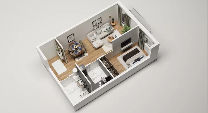 Dvosoban stan | 4zida