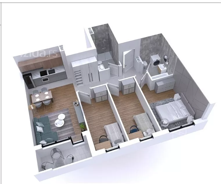 Četvorosoban stan | 4zida