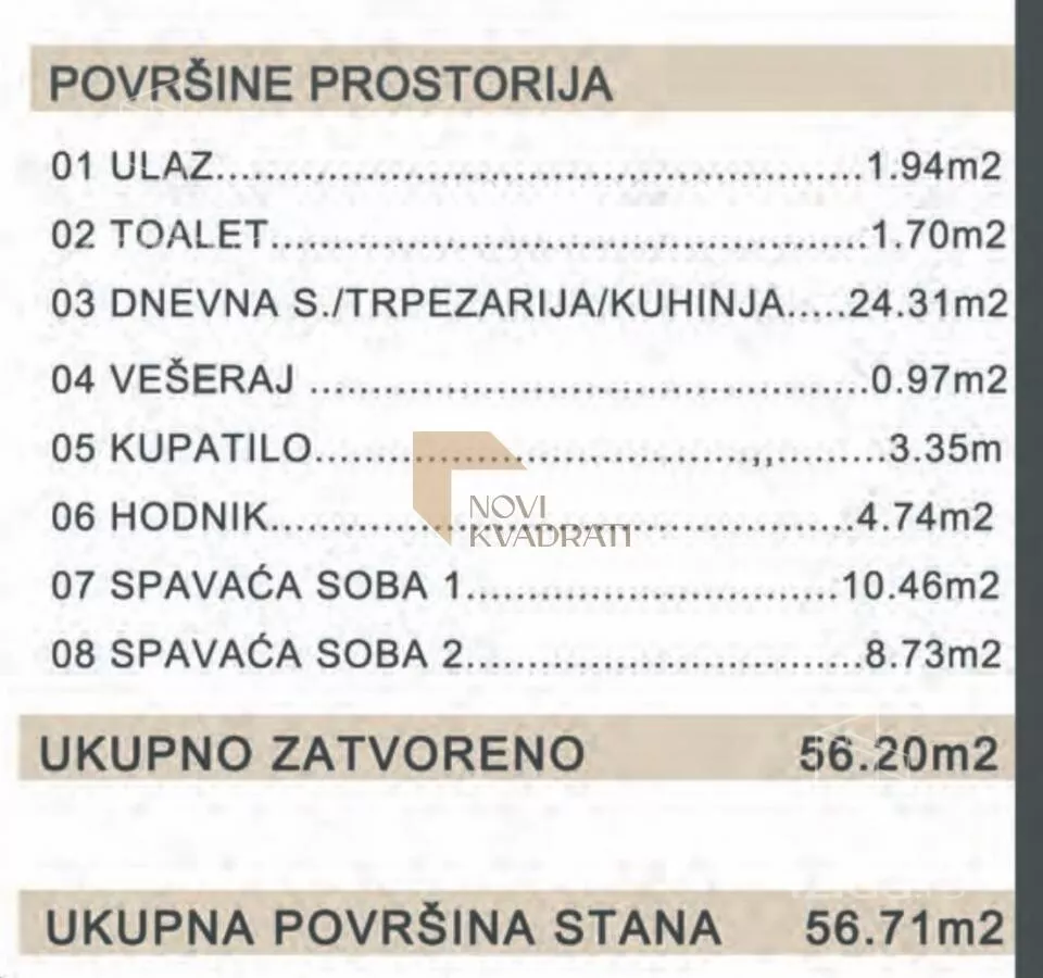 Trosoban stan | 4zida
