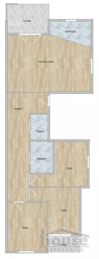 Troiposoban stan | 4zida