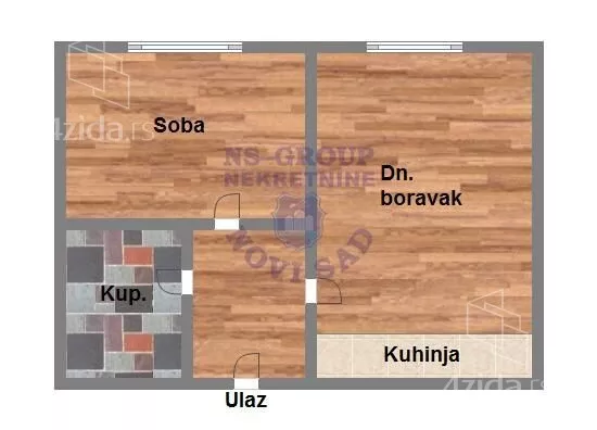 Jednoiposoban stan | 4zida