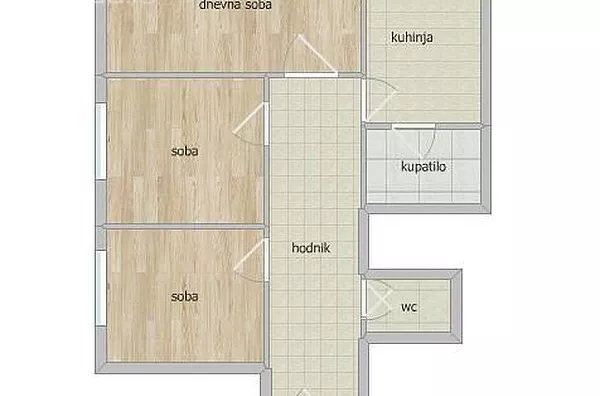 Trosoban stan | 4zida