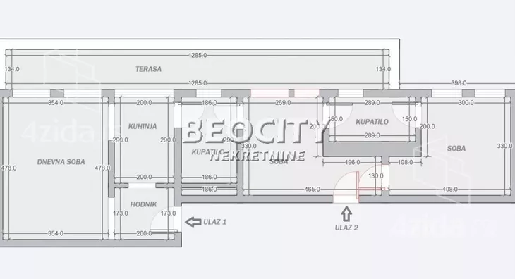 Trosoban stan | 4zida