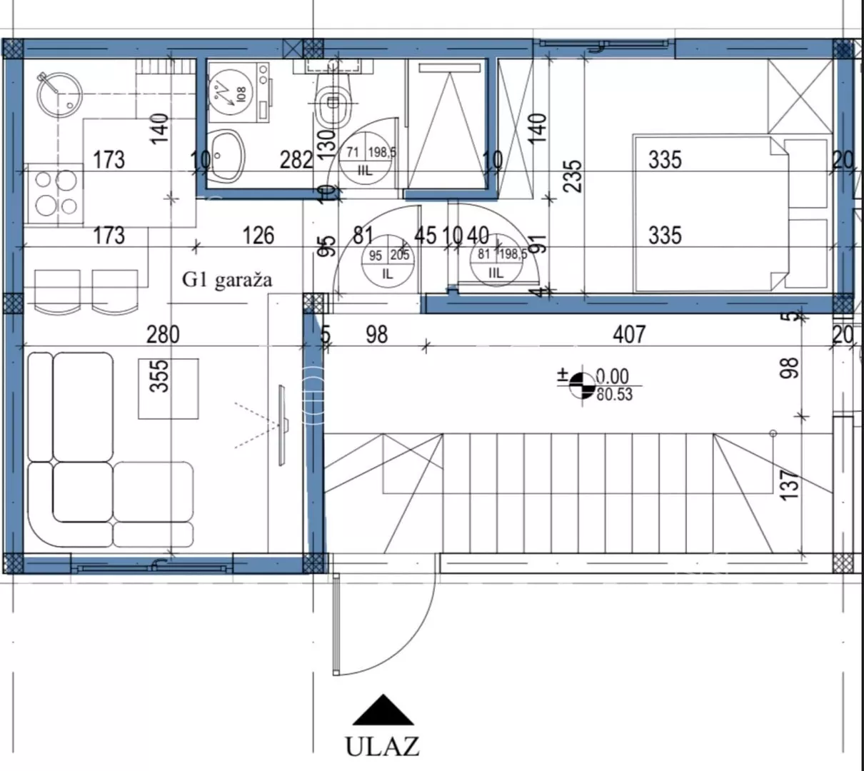 Jednoiposoban stan | 4zida