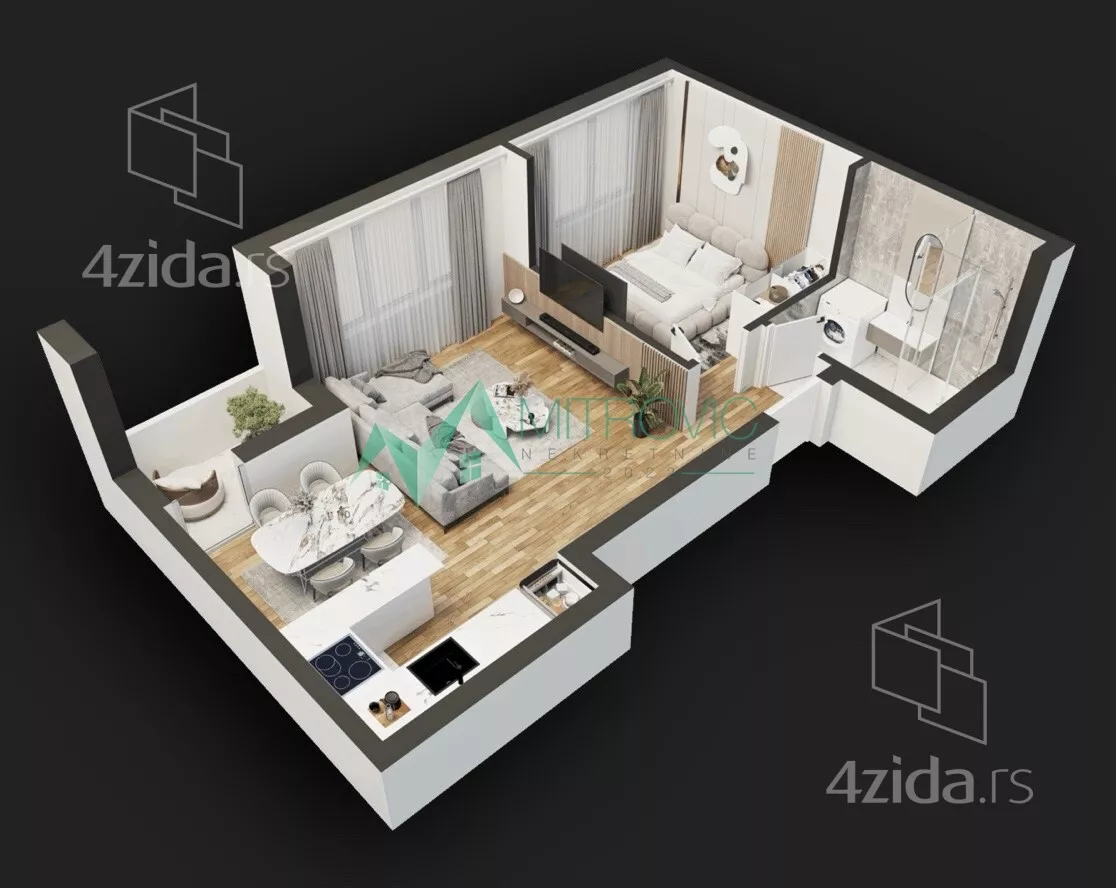 Dvosoban stan | 4zida