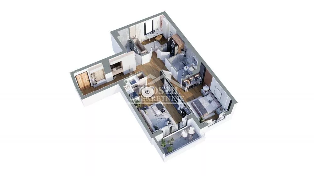 Trosoban stan | 4zida