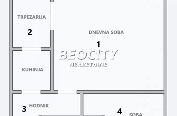 Jednoiposoban stan | 4zida