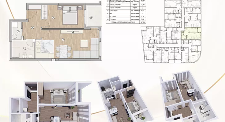 Jednosoban stan | 4zida