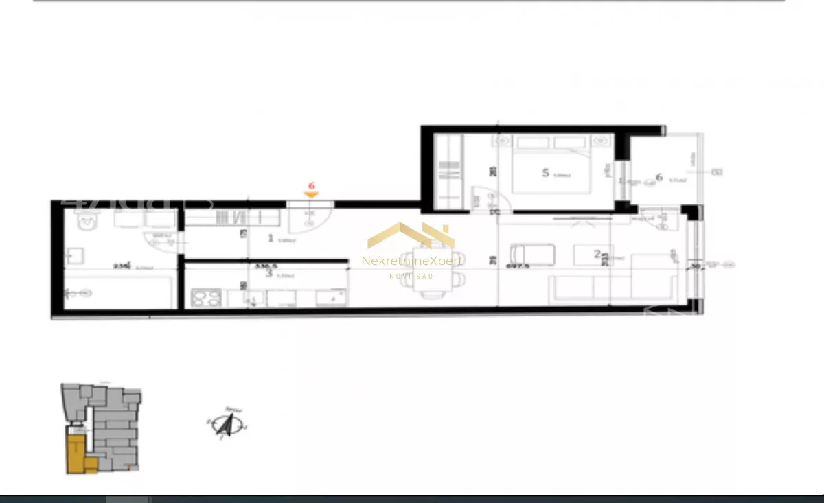 Dvosoban stan | 4zida