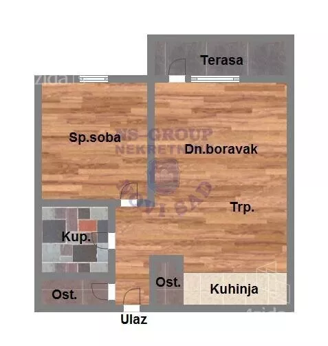 Dvosoban stan | 4zida