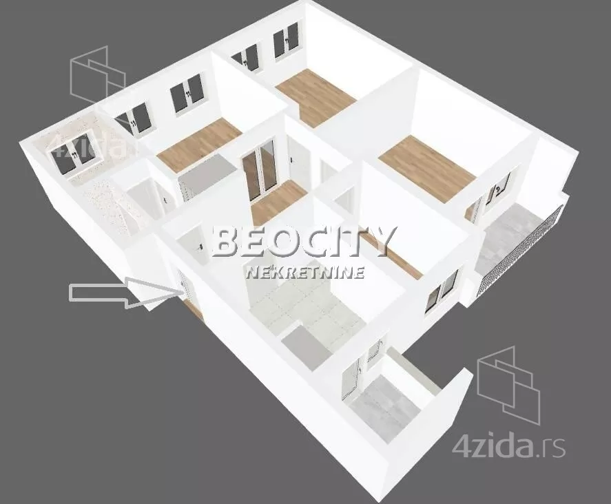 Troiposoban stan | 4zida