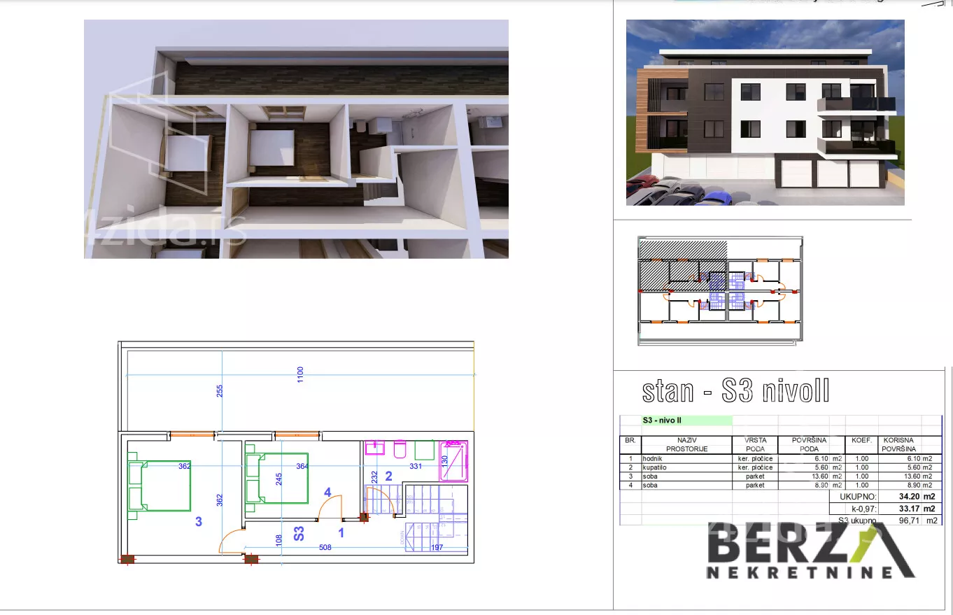 Četvorosoban stan | 4zida