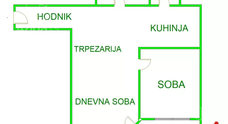 Dvosoban stan | 4zida