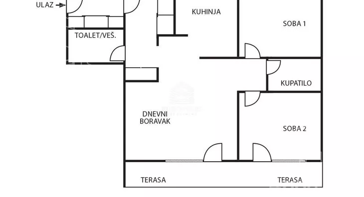 Trosoban stan | 4zida