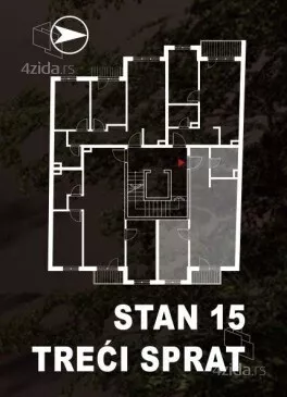 Jednoiposoban stan | 4zida