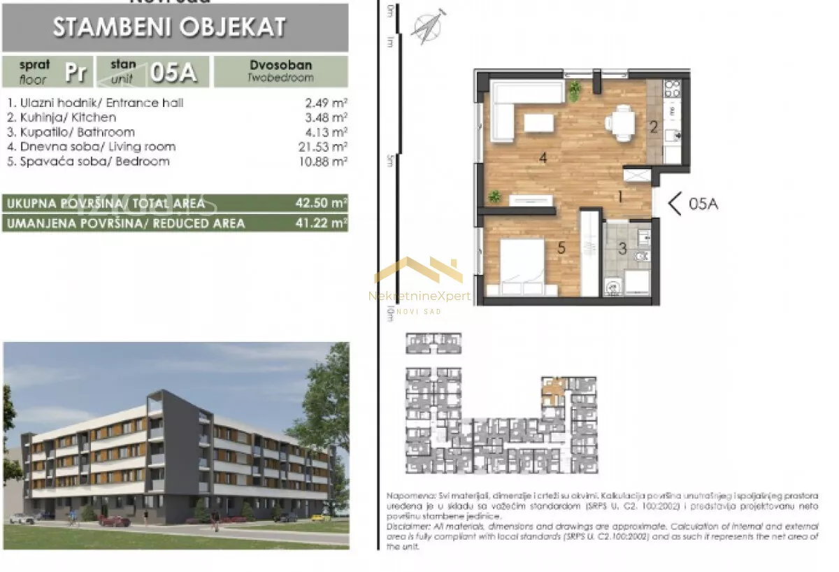 Dvosoban stan | 4zida