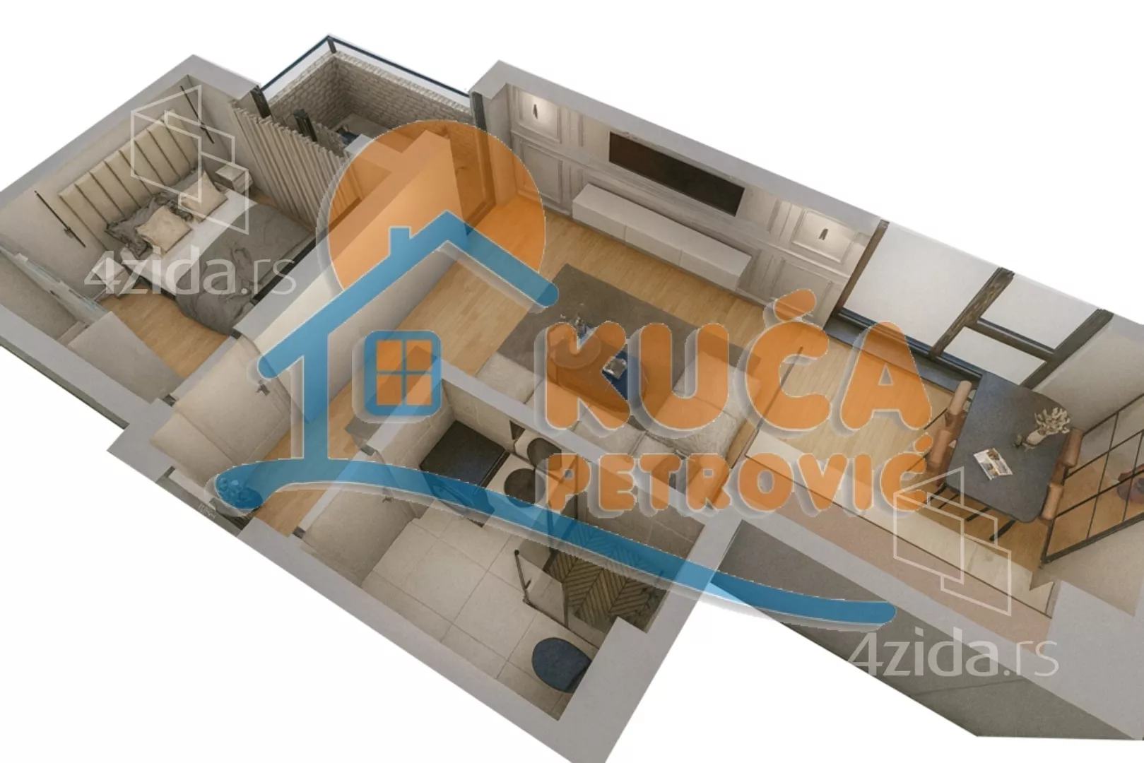 Jednoiposoban stan | 4zida