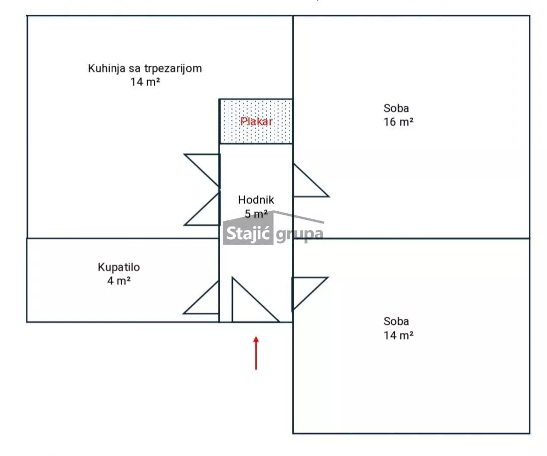Dvosoban stan | 4zida