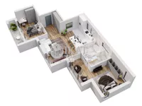 Trosoban stan | 4zida