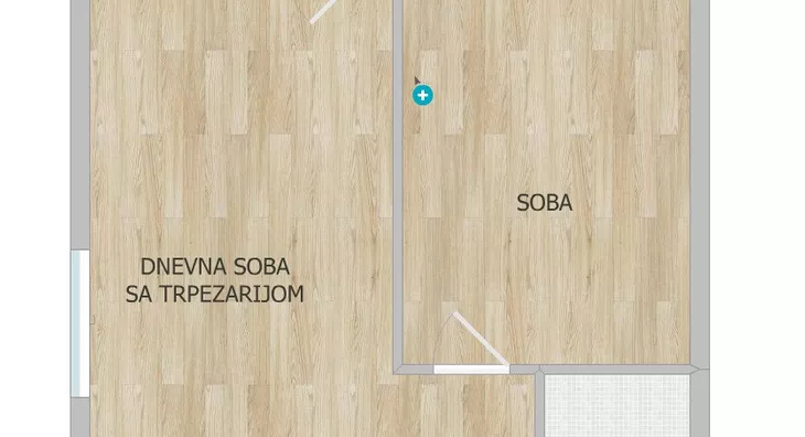 Jednoiposoban stan | 4zida