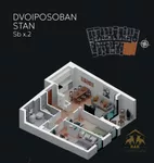 Dvoiposoban stan | 4zida