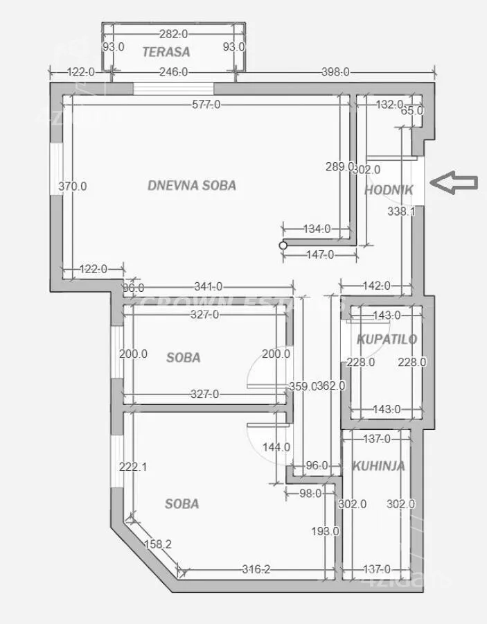 Trosoban stan | 4zida