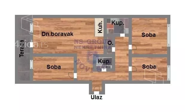 Četvorosoban stan | 4zida