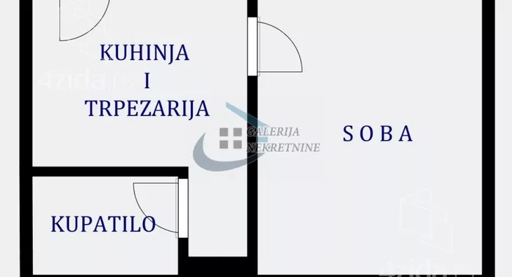 Jednosoban stan | 4zida
