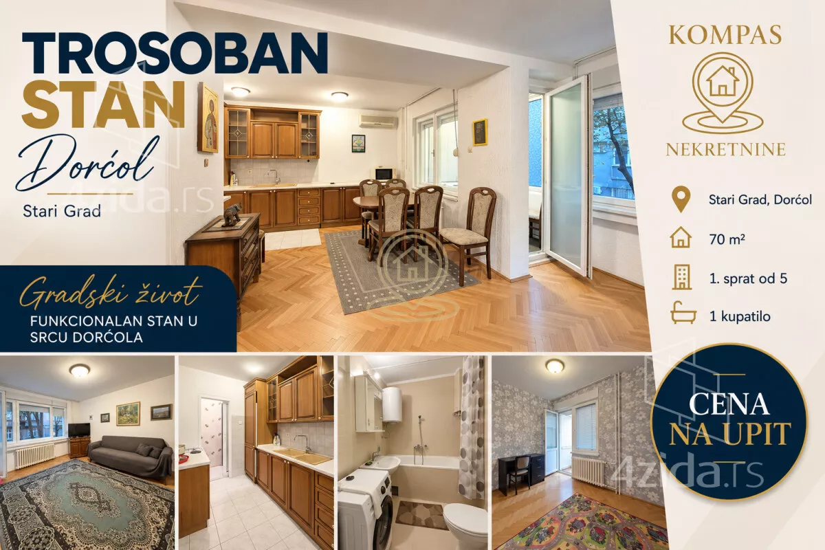 Trosoban stan | 4zida