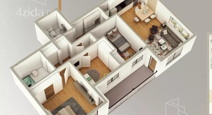 Četvorosoban stan | 4zida