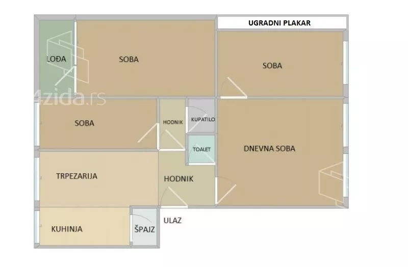 Četvorosoban stan | 4zida