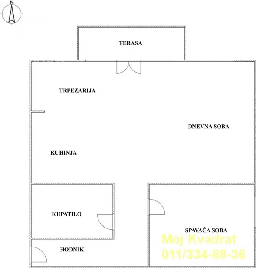 Dvosoban stan | 4zida