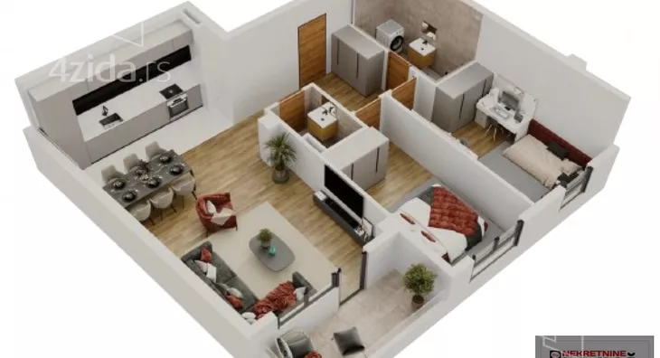 Trosoban stan | 4zida