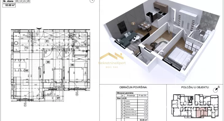 Dvoiposoban stan | 4zida