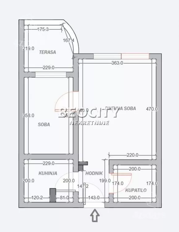 Dvosoban stan | 4zida