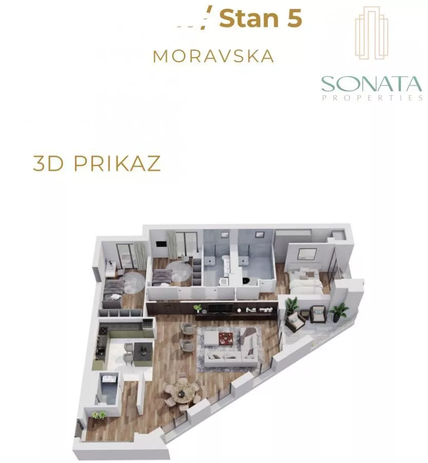 Četvorosoban stan | 4zida