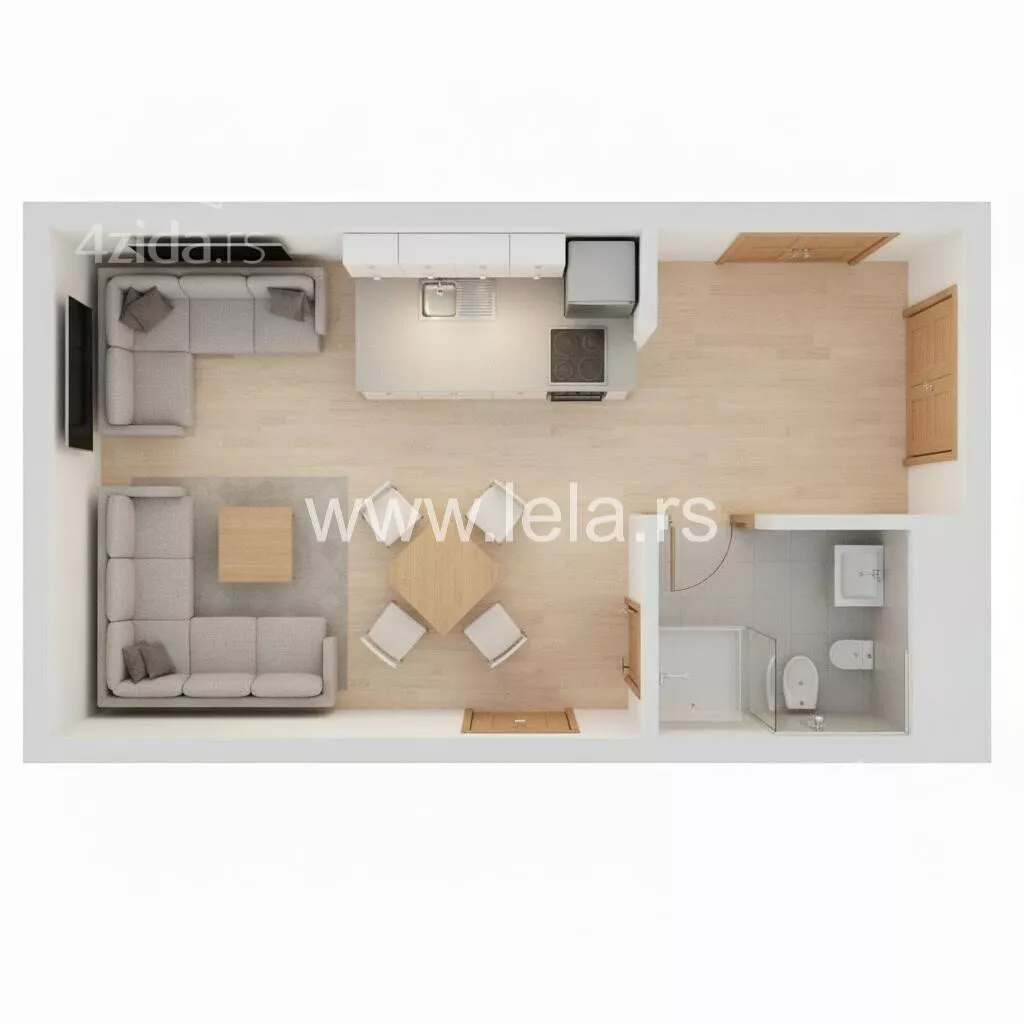 Garsonjera | 4zida