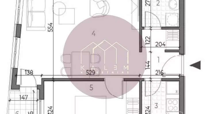 Dvosoban stan | 4zida