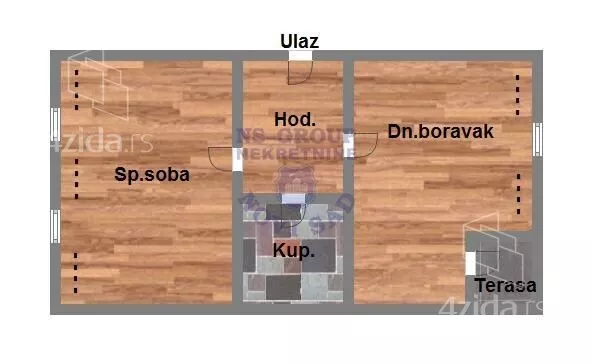 Dvosoban stan | 4zida
