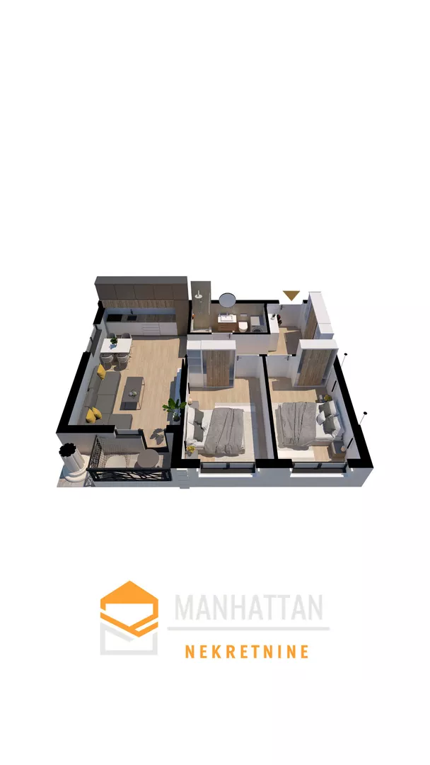 Trosoban stan | 4zida