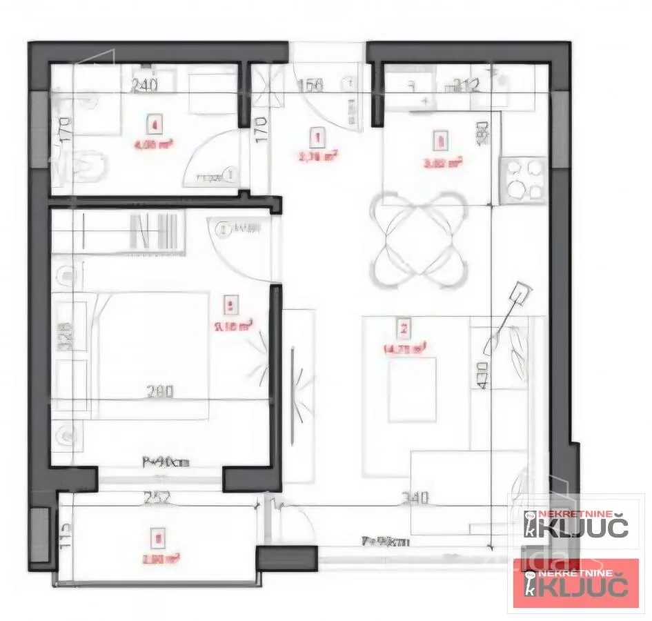 Dvosoban stan | 4zida